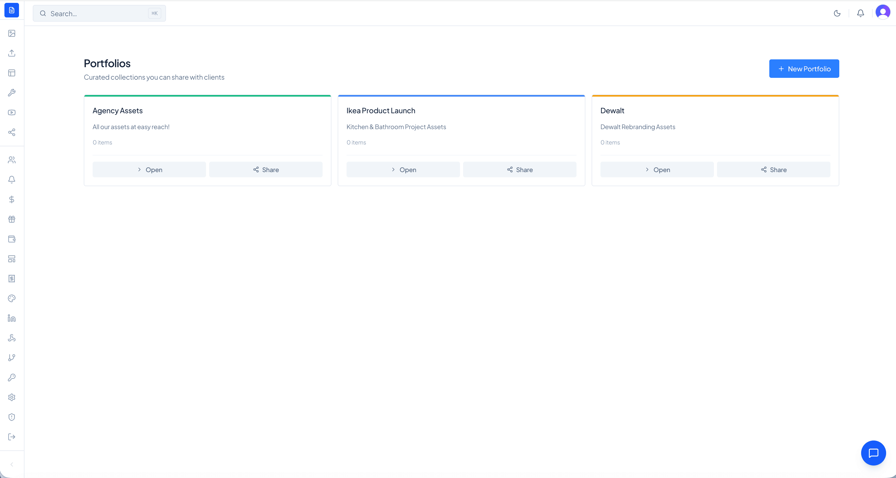 Project organisation in FileFeedback